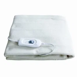 Haeger Manta eléctrica Confort Sleep Individual 60W 3 Niveles de Temperatura Control Desmontable 150x70cm